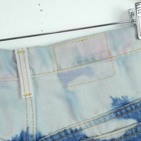 Vintage Levis Orange Tab Bootcut Jeans 37" x 30" Tie Dye Hippy Western Patriotic - Picture 14 of 15